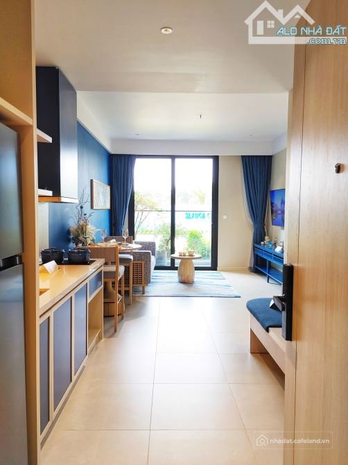 Bán căn hộ chung cư: BÁN CĂN HỘ 1PN VIEW BIỂN BLANCA CITY VŨNG TÀU, BAN CÔNG BIỂ