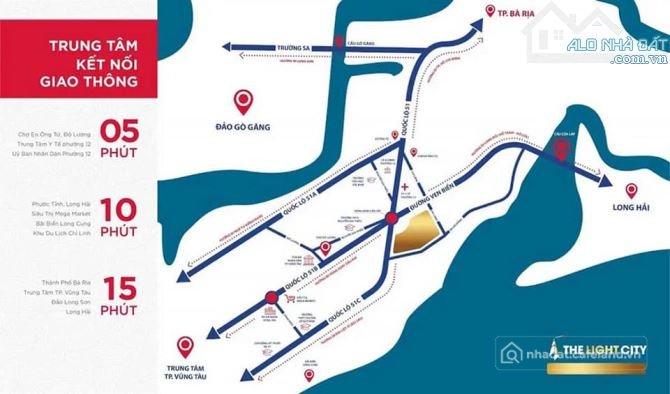 Bán đất thổ cư: BÁN 3 LÔ ĐẤT BIỆT THỰ_ KHU ĐÔ THỊ THE LIGHT CITY_VỊ TRÍ TIỀM NĂN