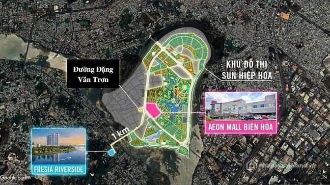 Nhà phố: Cần bán căn hộ 2PN chung cư Fresia Riverside Biên Hòa giá 1.94 tỷ