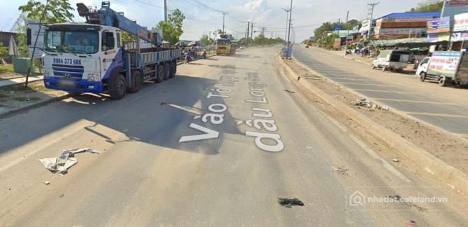 Bán đất thổ cư: Bán đất mặt tiền đối diện cổng 2 Lọc Hóa Dầu Long Sơn 510m2 giá 
