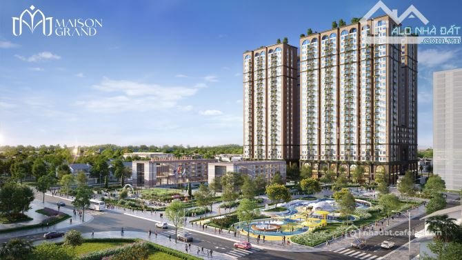 Bán căn hộ chung cư: CDT mở bán đợt đầu Maison Grand với giá cực rẻ 30tr/m2, CK 