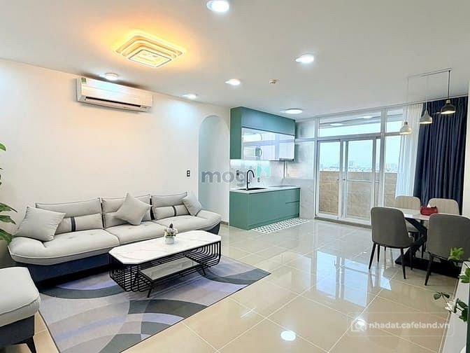 Bán căn hộ chung cư: Căn góc 83m2 Hoàng Kim Thế Gia sổ hồng, nội thất, tt 950tr 