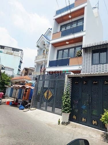 Bán căn hộ chung cư: Nhà mới xây 100%, hẻm xe hơi , thông, Âu Dương Lân Q8