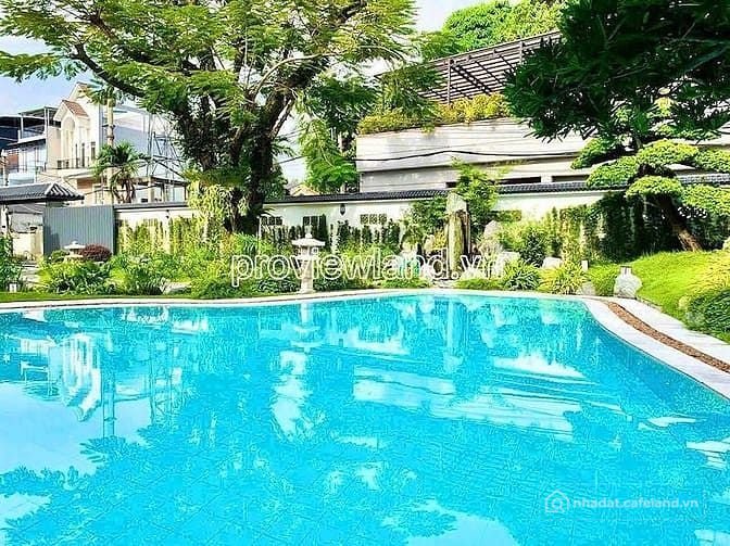 Bán biệt thự: Siêu biệt thự Thảo Điền, 50x20m đất, hồ bơi + sân vườn cực đẹp, 25