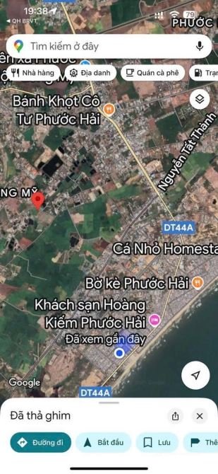 Bán đất thổ cư: CẦN THANH LÝ GẤP LÔ ĐẤT TT PHƯỚC HẢI - LONG ĐẤT - BRVT