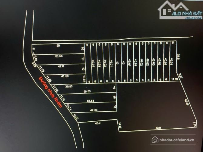 Bán đất thổ cư: Bán 1,1ha đất sẵn thổ cư 2 mặt tiền nhựa xã Hồ Tràm (Phước Tân c