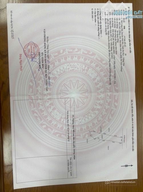 Bán đất thổ cư: CHỦ NGỘP 603M2 ĐẤT NGHỈ DƯỠNG DÌ HỒ TRÀM CHỈ 10 PHÚT - 900TR 