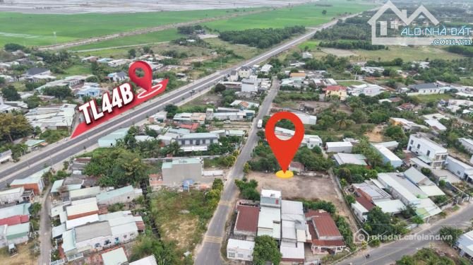 Bán đất thổ cư: Bán lô đất 130m² Tam Phước gần Tỉnh Lộ 44B Khu dân cư đông đường