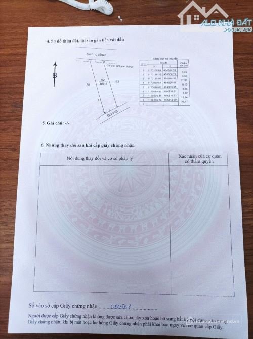 Bán đất thổ cư: Đất Suối Rao - Khu Dân Cư - Gần Ủy Ban - Trường Học