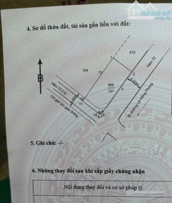 Bán nhà riêng: BÁN ĐẤT XÂY BIỆT THỰ LÊ HỒNG PHONG ĐƯỜNG 2 Ô TÔ BỀ NGANG 16 MÉT G