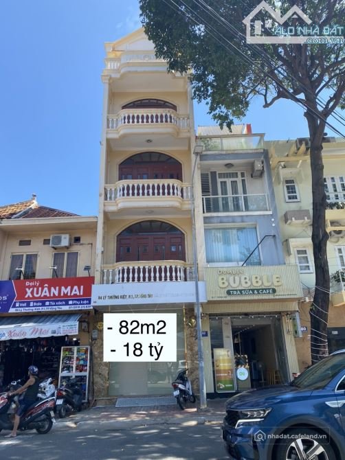 Bán nhà riêng: Bán nhà 1 trệt 3 lầu mặt tiền đường Lý Thường Kiệt diện tích 82m