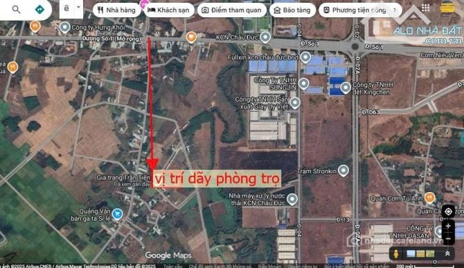 Bán đất thổ cư: Bán dãy trọ đường bê tông, xã Châu Pha, tp Hồ Chí Minh