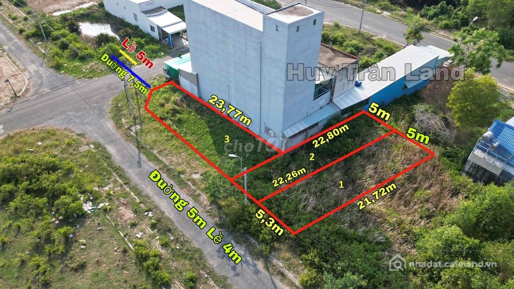 Bán đất thổ cư: 3 Nền Liền và Có 1 Nền Góc Khu Đô Thị Hà Tiên