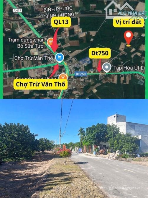 Bán đất thổ cư: BÁN ĐẤT TRỪ VĂN THỐ - HỒ CHÍ MINH. GẦN KCN, TRƯỜNG CHỢ.