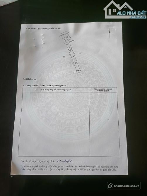 Bán đất thổ cư: Bán đất An Tây Bến Cát đối diện chợ An Tây 5x54 giá 2ty480