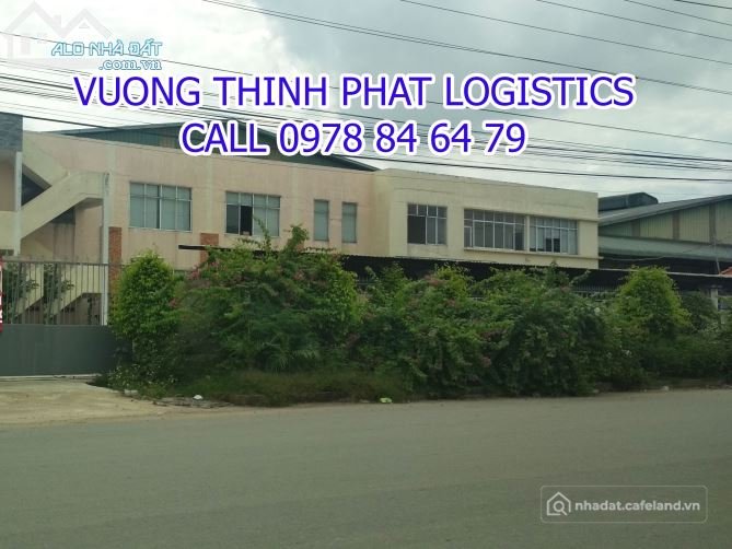 Cho thuê nhà kho - Xưởng: Cần cho thuê kho xưởng 2 mặt tiền đường Hồ Văn Long, B