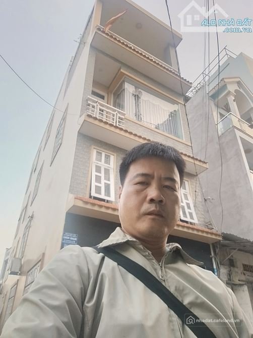 Bán nhà riêng: Bán nhà riêng view kênh Tham Lương, 5m x 16m, 4 tầng, Gần Aeon ma