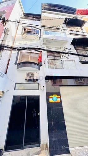 Bán nhà riêng: Gấp định cư bán nhanh Villa Mini 4 tầng 60m2 - Ngang 7,6m hẻm xe 