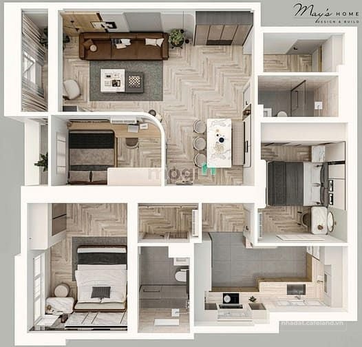 Bán nhà riêng:  cho thuê nhiều căn sky garden – 3pn giá tốt chỉ  từ 15tr/tháng 