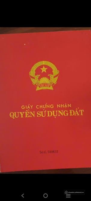 Bán đất thổ cư: BÁN LÔ ĐẤT 1940M2 MẶT TIỀN ĐƯỜNG TRẦN PHÚ BÃI DÂU VUNG TÀU GIÁ 4