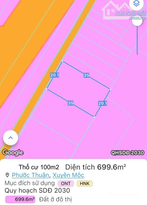 Bán đất thổ cư: LÔ ĐẤT ĐẸP BIỂN HỒ TRÀM, NGAY SAU LƯNG KHÁCH SẠN LỚN NHẤT HỒ TRÀ