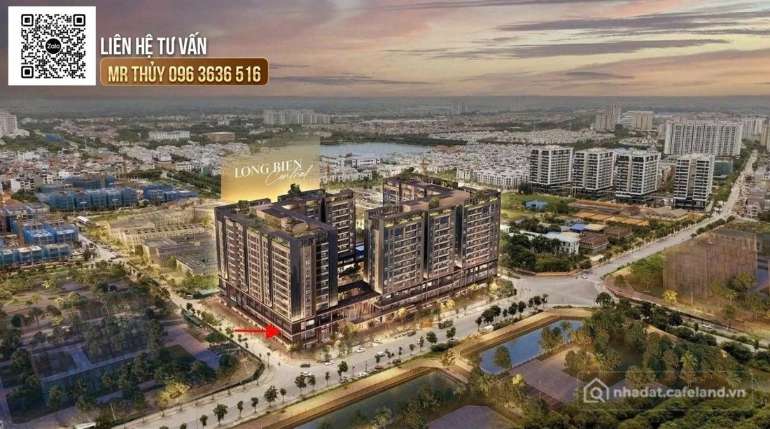 Bán căn hộ chung cư: Bán Cắt Lỗ Long Biên Central, 12,5 tỷ, 103m2, 3PN, 2WC tại 
