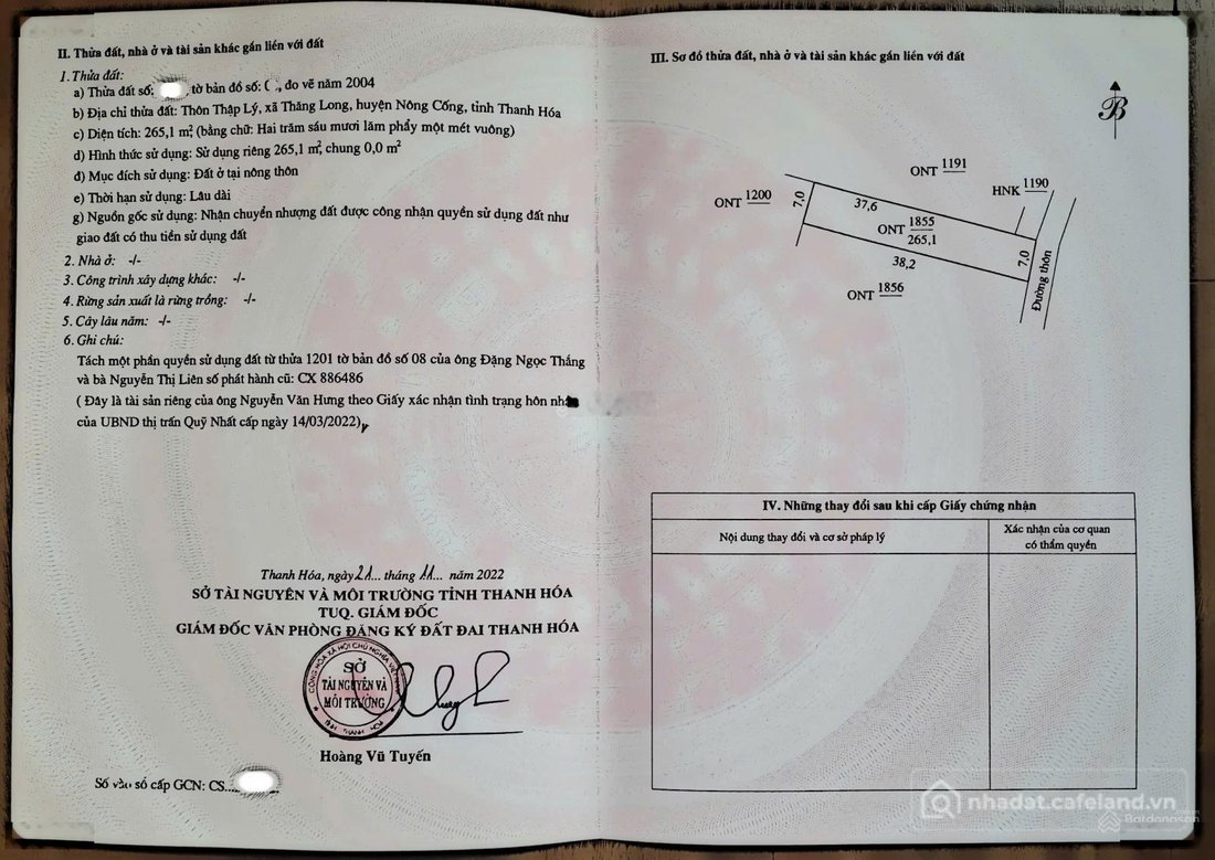 Bán đất thổ cư: CHÍNH CHỦ-ACE MÔI GIỚI BÁN CÙNG.Chưa đến 2tr/m² cơ hội đầu tư tố