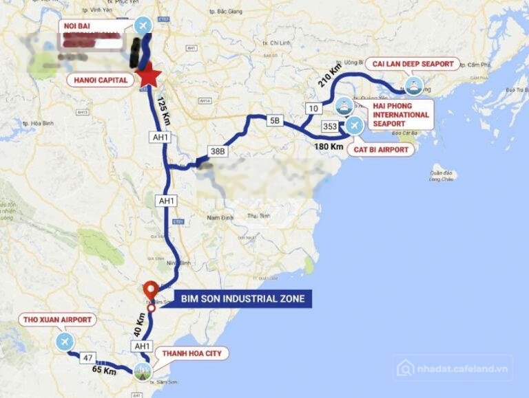 Bán kho, nhà xưởng: Chủ đầu tư khu công nghiệp Bỉm Sơn A, 10000m2. Tổng 163ha. C