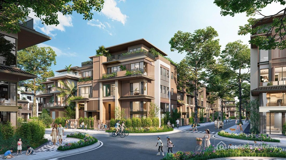 Bán biệt thự: Bán nhà 4 tầng mặt đường Thuận Phong KĐT The Sensia 0982186156