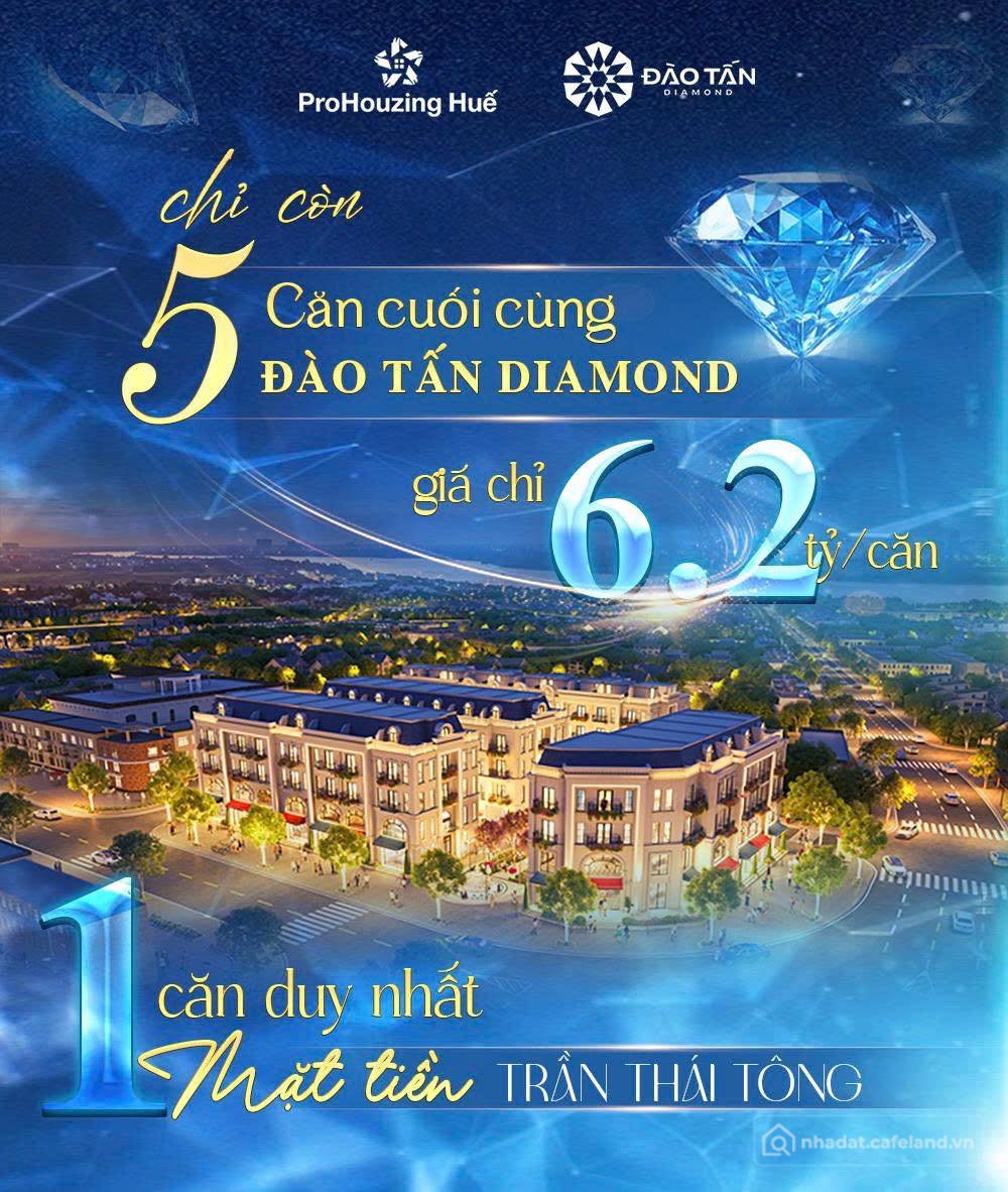 Bán nhà phố dự án: Đào Tấn Diamond chỉ còn 05 viên kim cương cuối cùng tại tâm đ