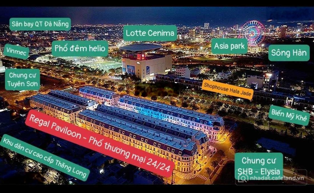 Bán nhà phố dự án: Chính chủ bán nhà phố 4,5 tầng Regal Pavillon 16,5 tỷ - dòng 