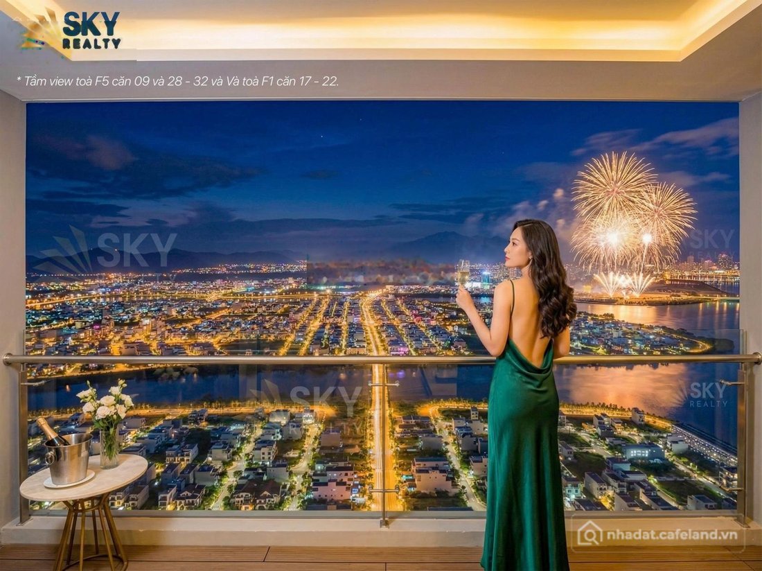 Bán căn hộ chung cư: Booking 50tr nhận ngay căn 1pn+ view sông cẩm lệ, thành phố