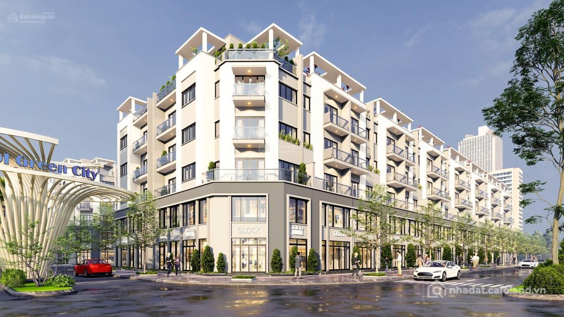 Bán nhà phố dự án: Bán 04 căn Shophouse Lô góc, diện tích hơn 100m², giá gốc ~8,