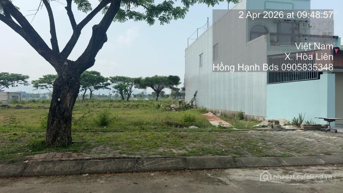Bán đất thổ cư: Chào bán lô đất đẹp dự án Golden Hill Diện tích: 125m² Hướng: Tâ