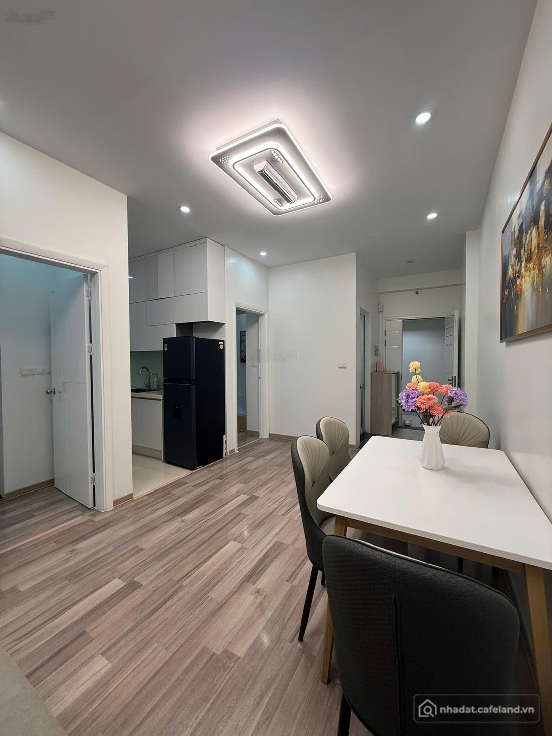 Bán căn hộ chung cư: Bán căn góc 66m2 2PN 2WC tầng cao tòa C The Golden An Khánh
