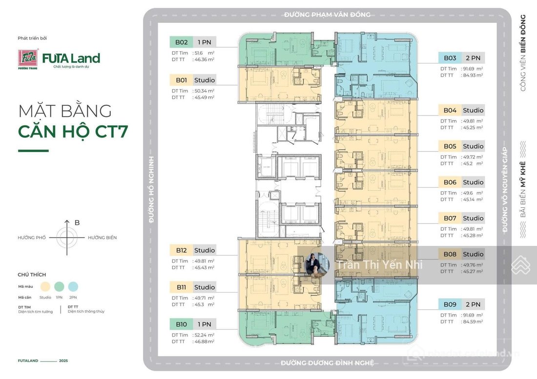 Bán căn hộ chung cư: Bán căn hộ 1PN Times Square, DTSD 52,24m2 giá giai đoạn 1 C