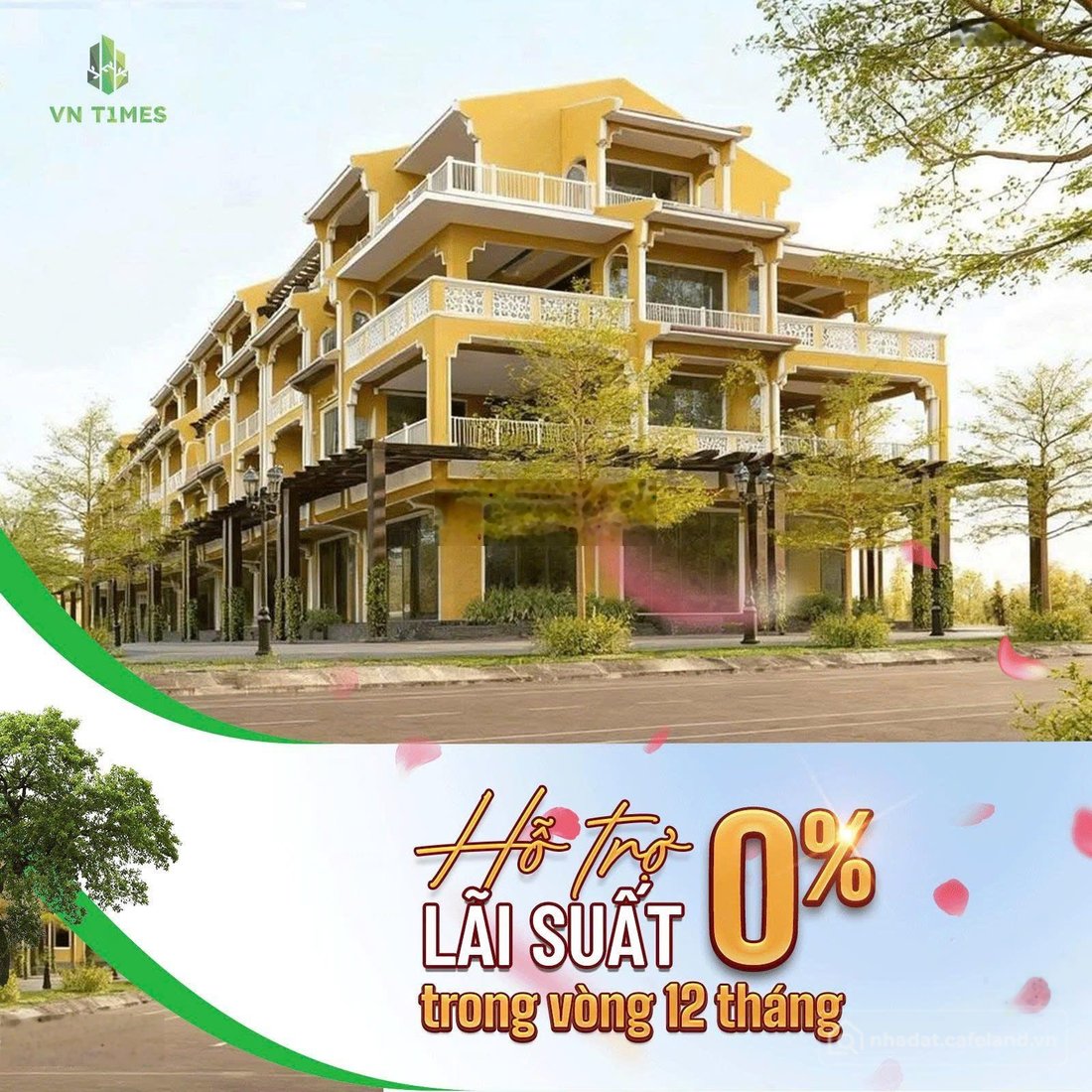 Bán nhà phố dự án: Bánshophouse mặt tiền đại lộ võ nguyên giáp trục đường 100m đ