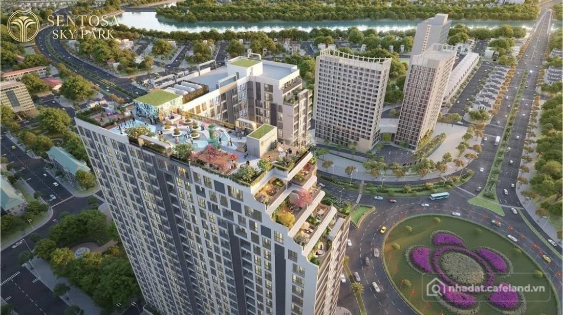 Bán căn hộ chung cư: Bán căn 3 ngủ sentosa sky - căn góc giá tốt nhất thị trường