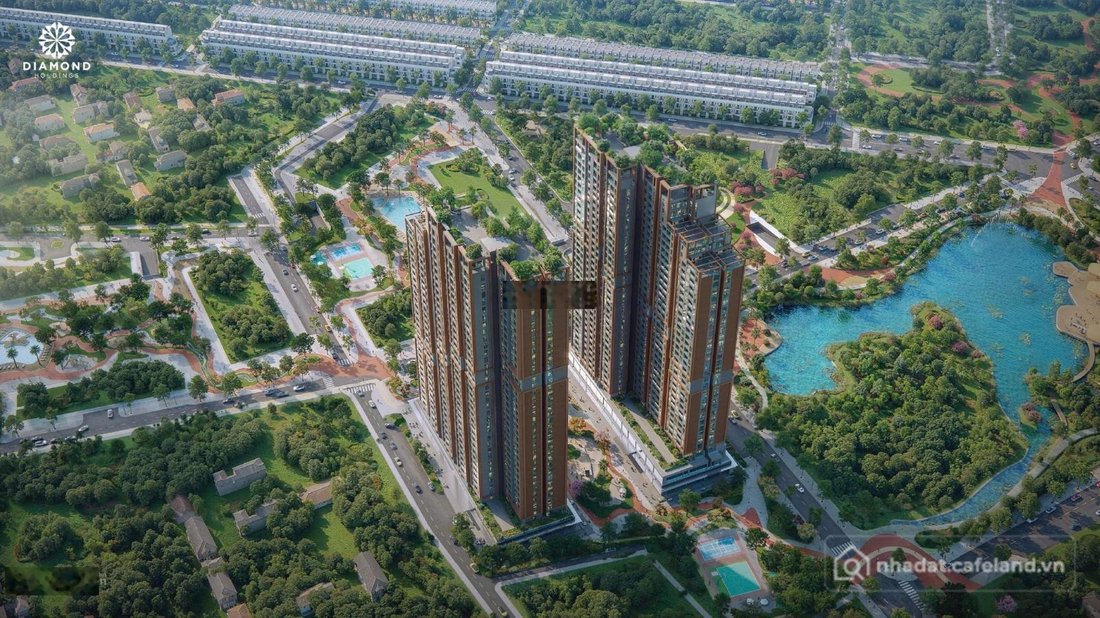 Bán căn hộ chung cư: Bán căn hộ chung cư 2PN, 2WC, 58m2 tại The Parkland - Vinho