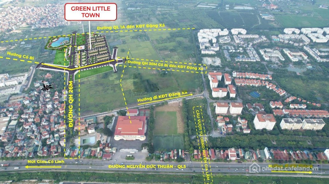 Bán biệt thự: Em đang cần bán gấp căn liên kề Green Little Town cổ bi. Giảm ngay