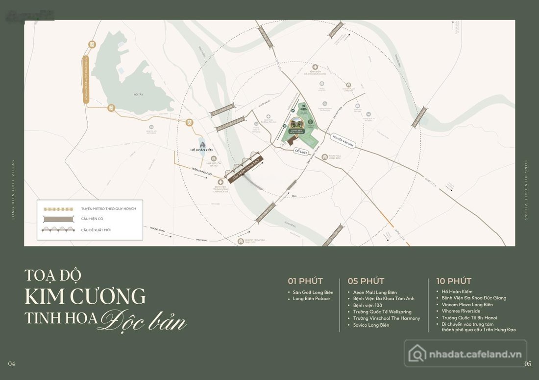 Bán biệt thự: VIP - Dinh thự Long Biên Golf Villas view trực diện sân golf 400m2
