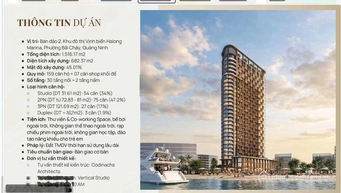 Bán căn hộ chung cư: Chính thức nhận Bocking chọn căn dự án The Sea Hạ Long