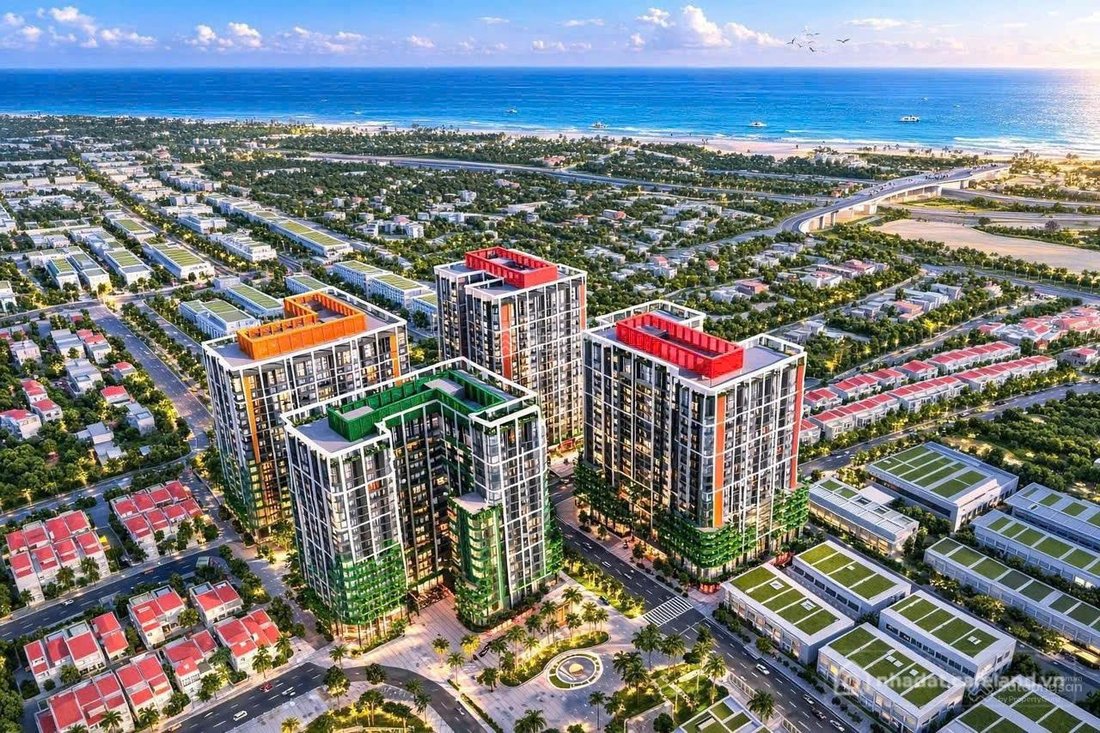 Bán căn hộ chung cư: Bốn tòa căn hộ mở bán giai đoạn 1 của cđt sun group tại khu