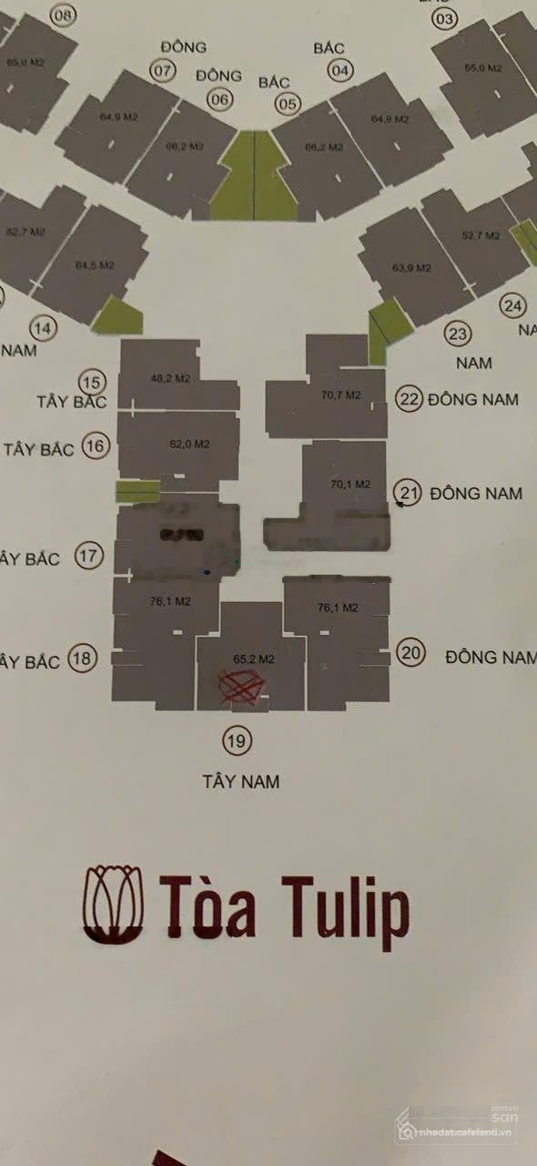 Bán căn hộ chung cư: Bán căn chung cư vị trí Hot Hoàng Huy Commerce, 2,75 tỷ, 70