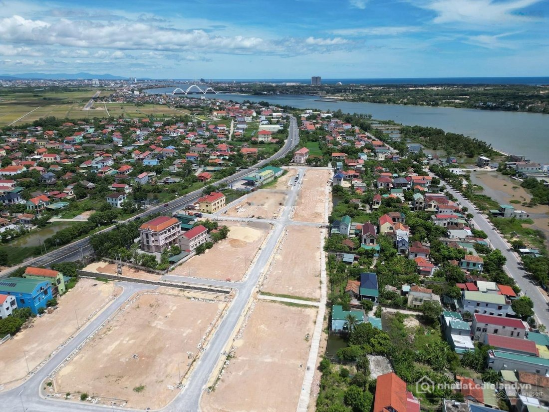 Bán đất thổ cư: Từ 200 triệu để giữ suất đất nền nằm cạnh khu đô thị ven sông Lệ