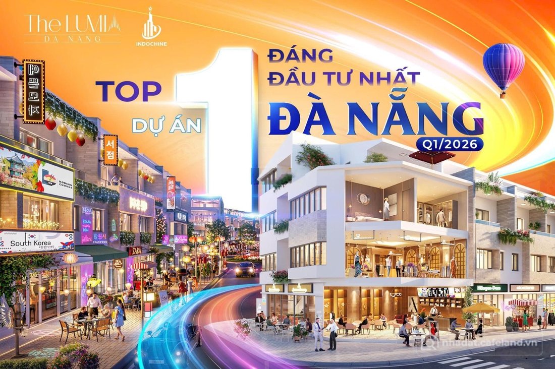 Bán biệt thự: The lumia da nang - nhà phố xây sẵn chỉ từ 7x triệu/m2 - vị trí đẹ