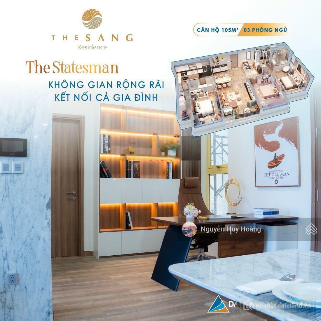 Bán căn hộ chung cư: Căn 3pn 105.5m² view pháo hoa & biển mỹ khê đỉnh cao giá ch