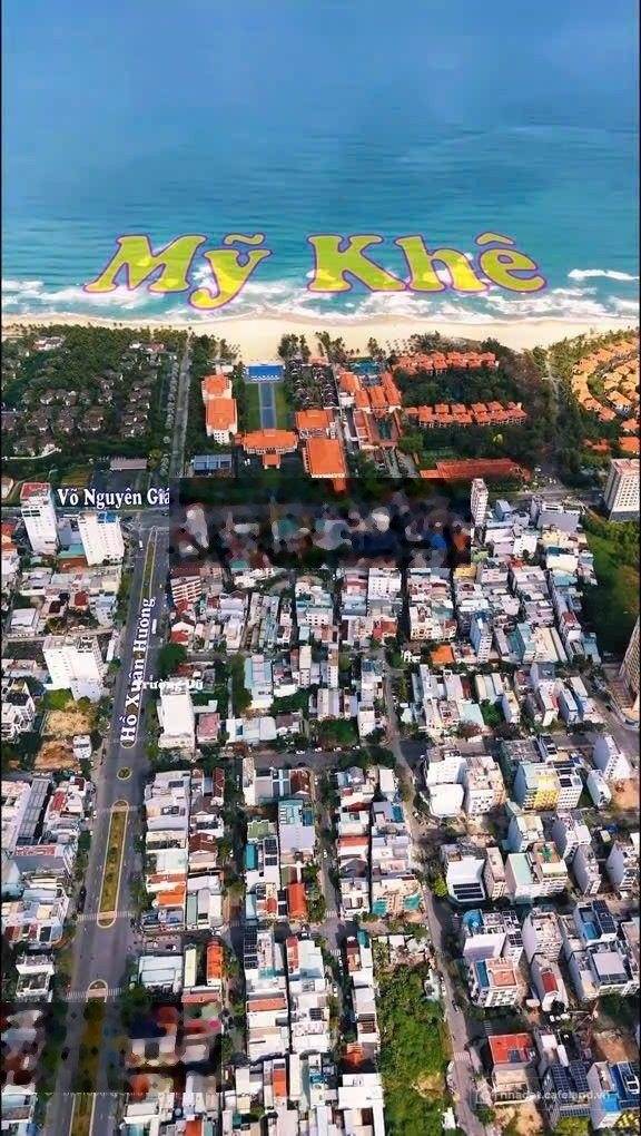 Bán đất thổ cư: Bán đất cạnh đường võ nguyên giáp và hồ xuân hương đà nẵng 102m2