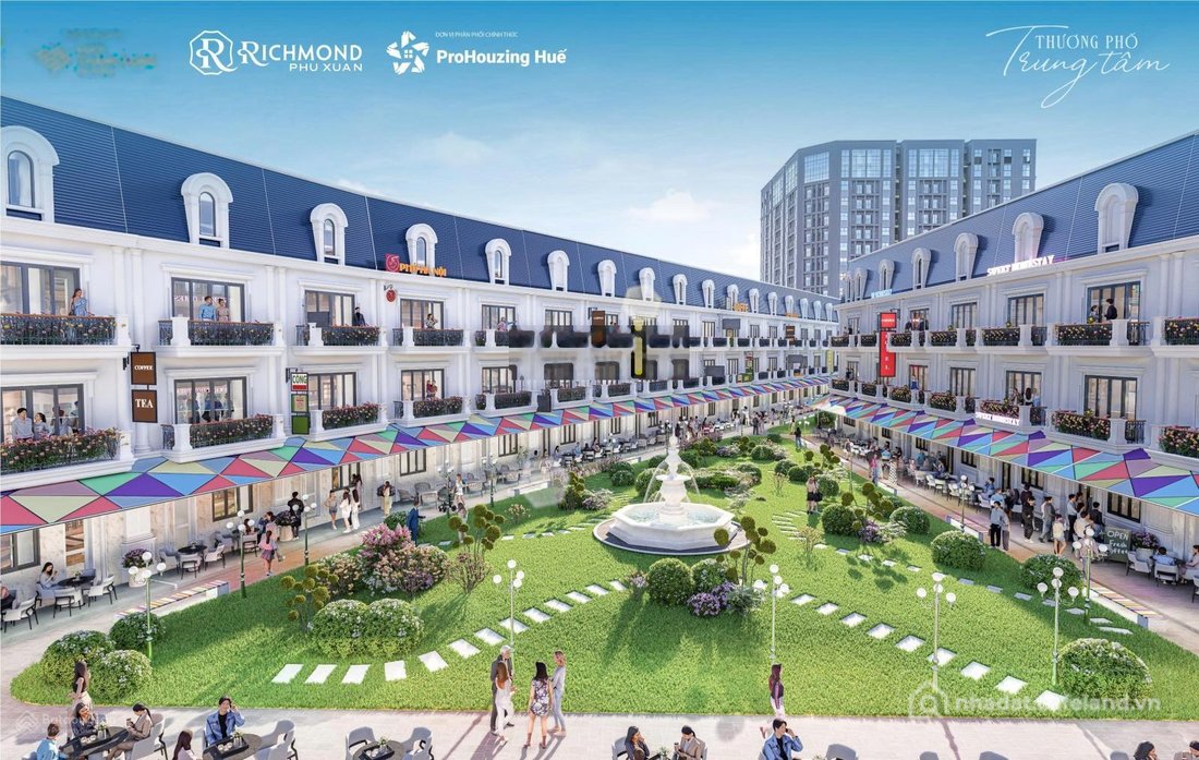 Bán nhà phố dự án: Chỉ 50 triệu giữ chỗ shophouse - đối diện chợ cống mới