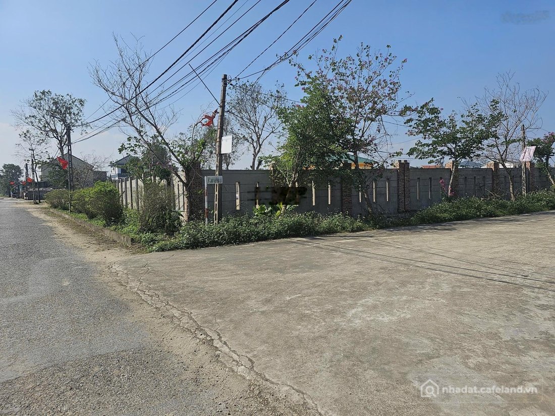 Bán đất thổ cư: Lô góc 3 mặt tiền bám đường ngang số 21 - vị thế độc tôn tại ngh